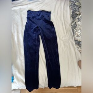 Spanx velvet leggings